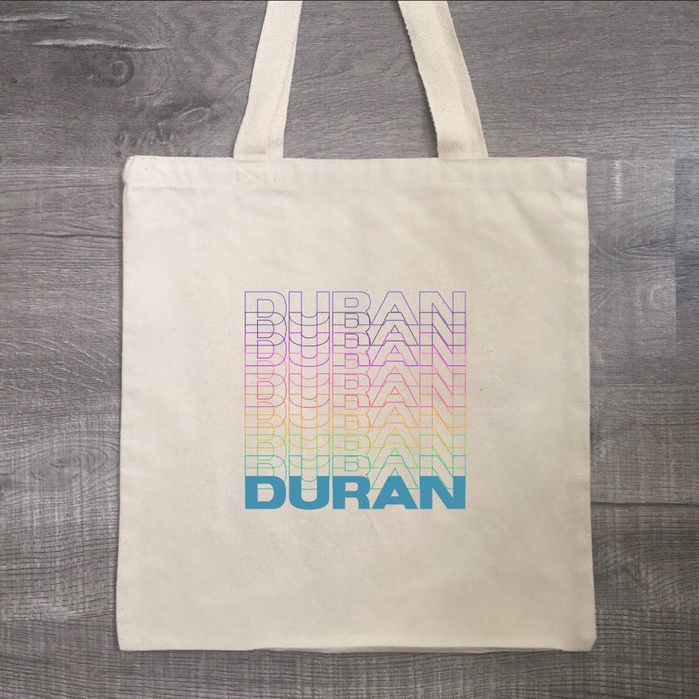 Duran Duran 80s tote bag depeche mode smiths the cure new order